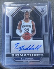 2022-23 Panini Prizm Basketball Rookie Signatures E.J. Liddell Auto RC