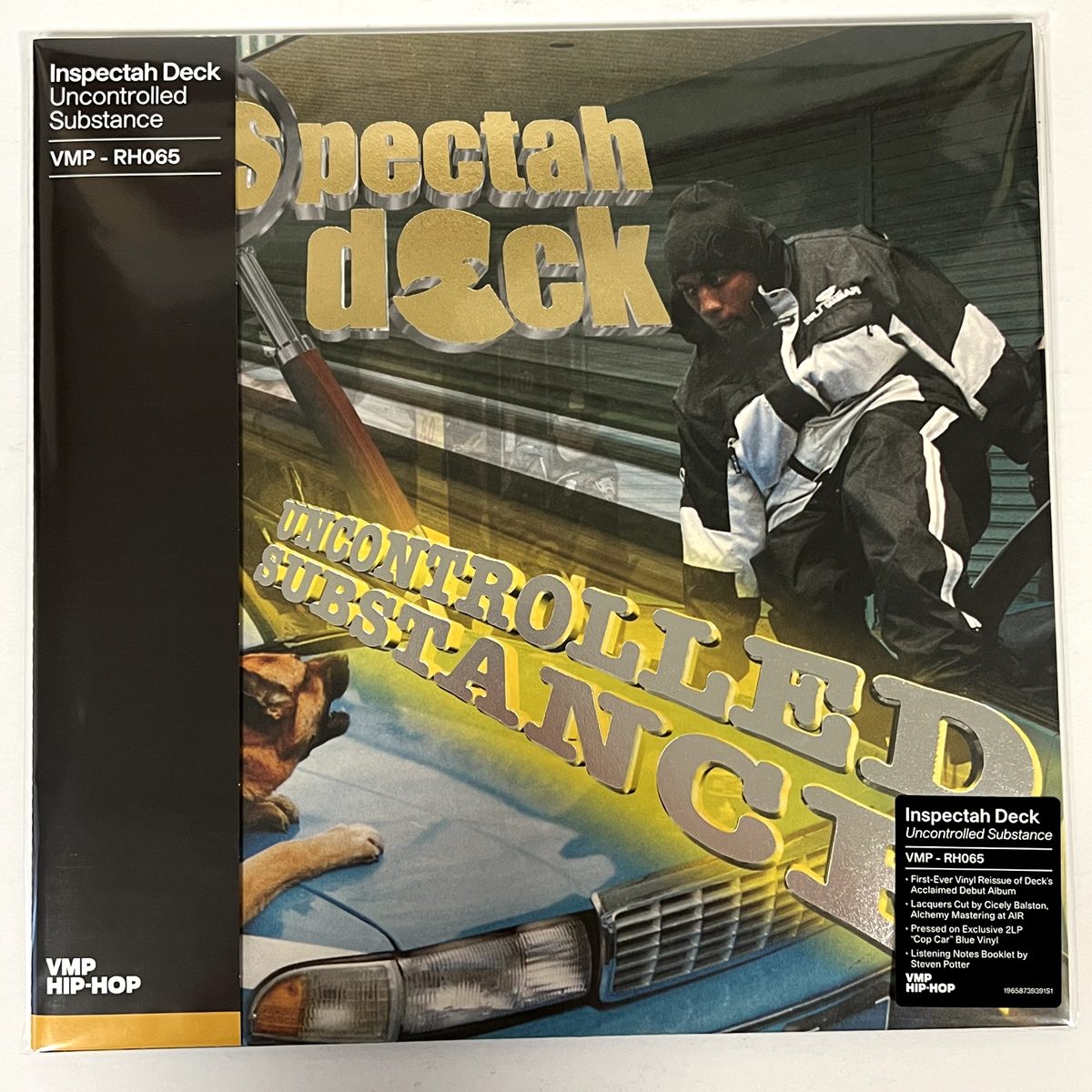 Inspectah Deck - Uncontrolled Substance (VMP Blue Vinyl Me Please