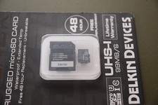 Delkin Devices Black Rugged Micro SD Card 32GB UHS I 99 MB/S Waterproof New