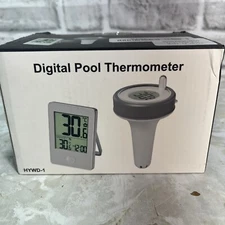 Wireless Pool Thermometer Floating Easy Read Unbranded