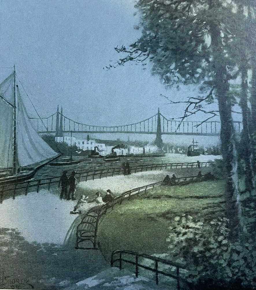 1910 New York Parks Hudson Square Mount Morris Park Riverside Park Bronx Park