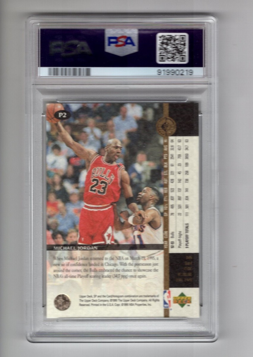 MICHAEL JORDAN 1994 U.D. SP CHAMPIONSHIP PLAYOFF HEROSE #P2