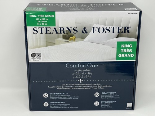 STEARNS & FOSTER ComfortOne wasserdichter Matratzenschutz Kühlung antimikrobiell. - Bild 7 von 23