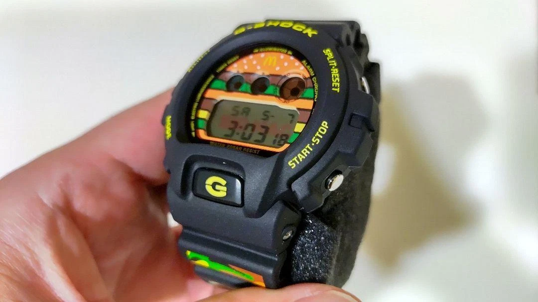 特別訳あり特価】 CASIO G-SHOCK マクドナルド ビッグマック 1000個