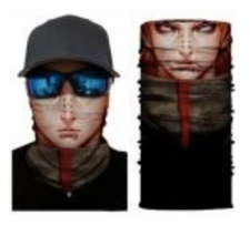 Neck Gaiter Face Mask Fishing Sun Headwear Protection Punk Alt