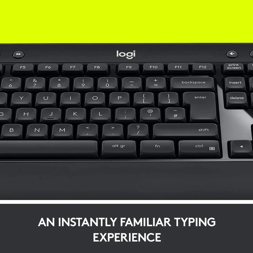 Logitech MK540 Combo 2 Teclado Inalámbrico Avanzado + Ratón Negro USB Nano Receptor Foto 3 de 4