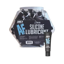 Juicy AF Silicone Lubricant 10ml 65-Piece Fishbowl