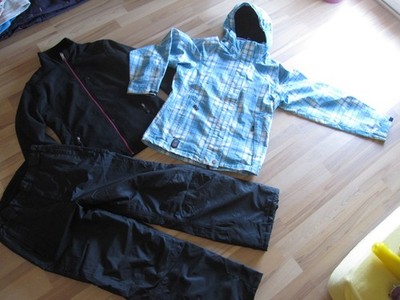 12-teiliges Mädchen Wintersport Ski Kleiderpaket Gr 152 Skijacke Killtec Skihose