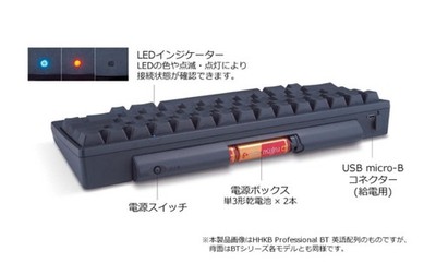 HHKB Professional BT Model PD-KB620B Wireless US Layout Electrostatic Capacitive