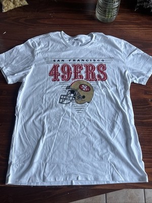 Levis San Francisco 49ers Graphic Tee Shirt White Men Size XL NFL
