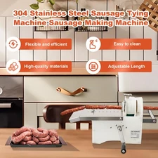 Sausage Knotting Machine Automatic Manual Sausage Twist Tying Machine