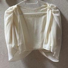 epolene Party Bolero Off-White Size M - Elegant Design