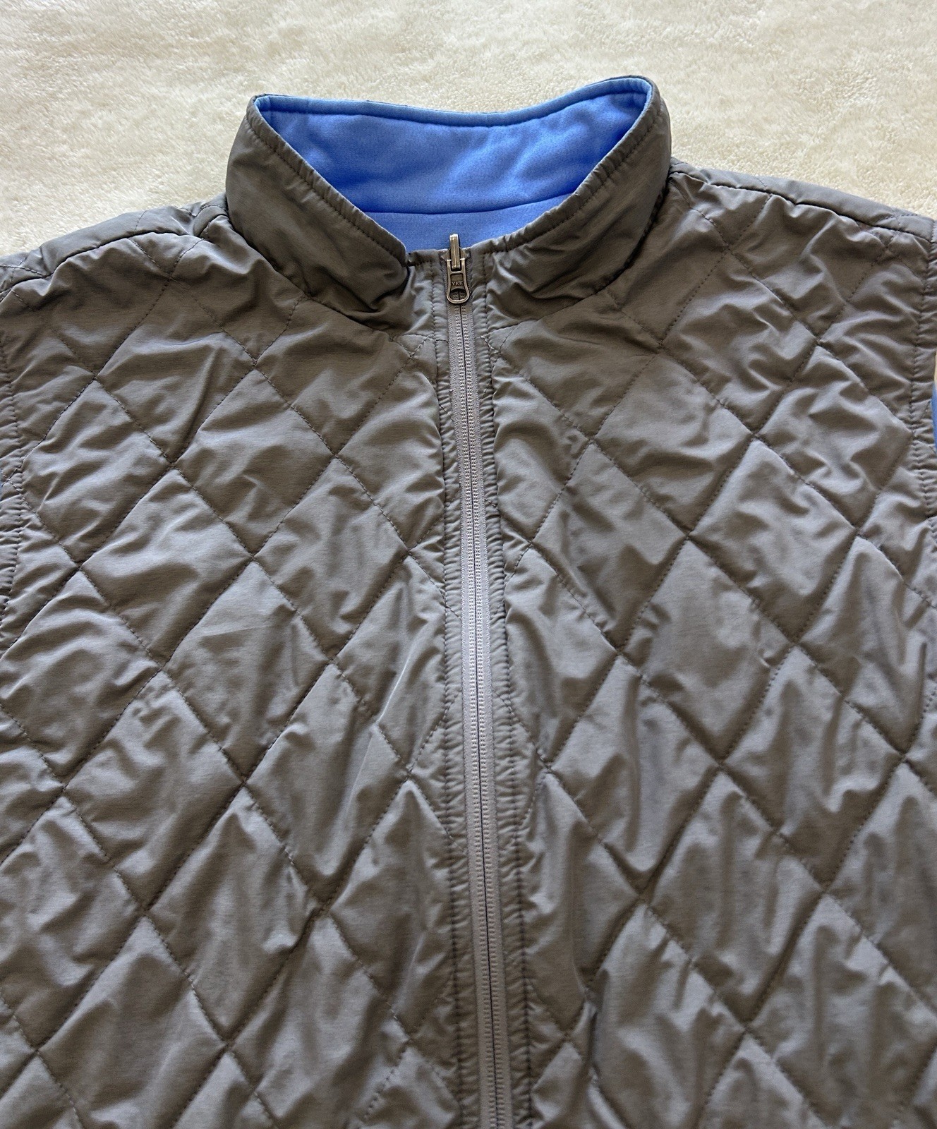 Peter Millar Vest Extra Large Reversible Quilted … - image 10