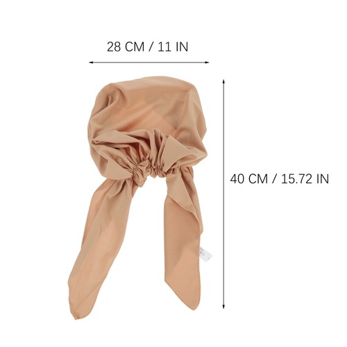 1 Set 3Pcs Muslim Creative Woman Caps Practical Turban Caps Woman Caps - Imagen 12 de 12