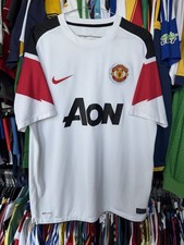 MANCHESTER UNITED ENGLAND 2010/2012 AWAY FOOTBALL SHIRT JERSEY NIKE