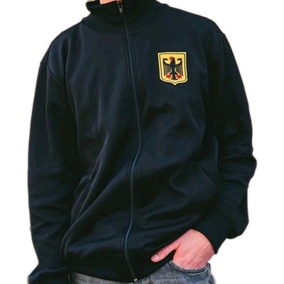 COPA  Retro Mens Black Track Jacket Germany Eagle Football, Soccer, Size Medium 
