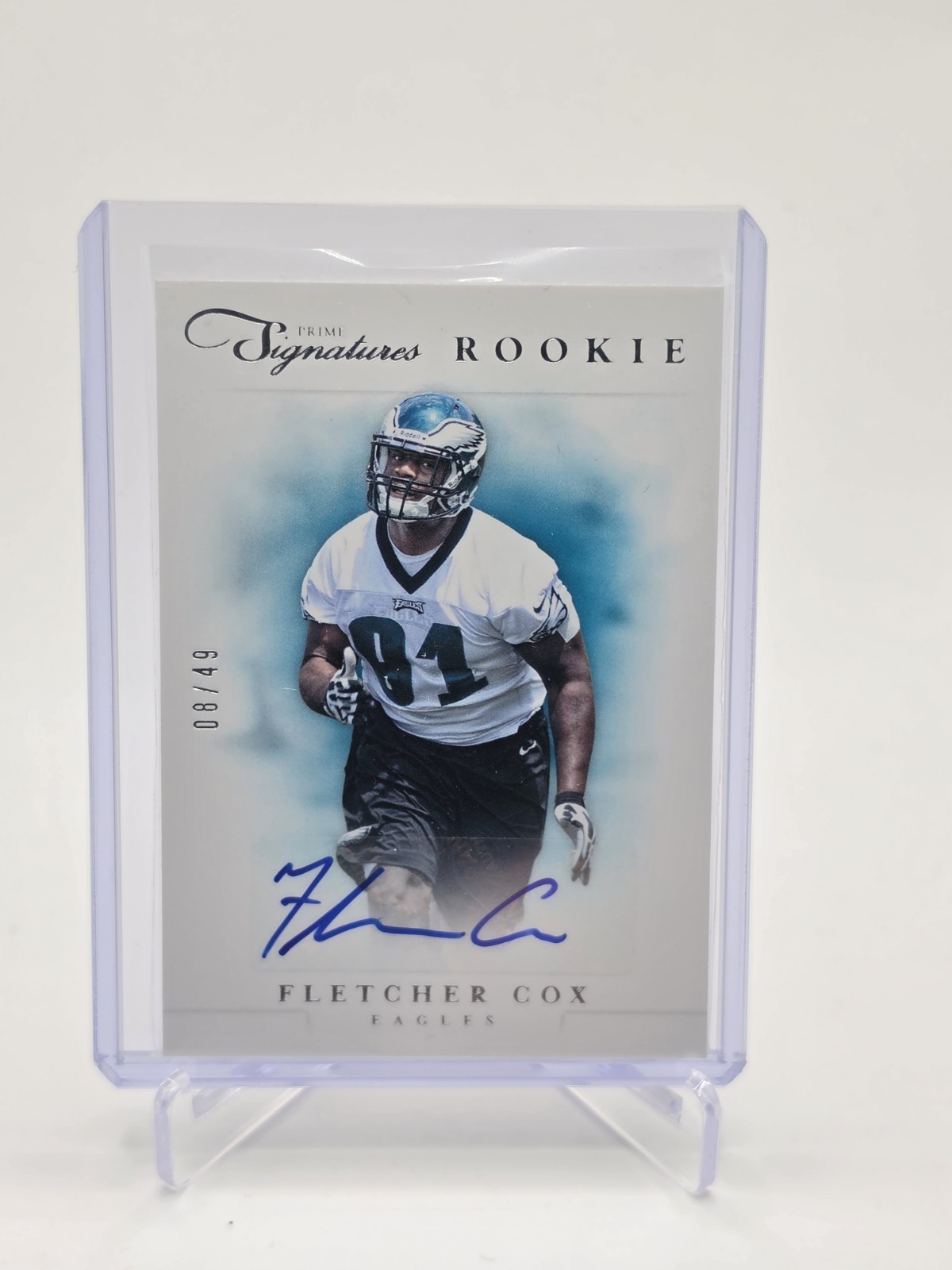 Fletcher Cox Panini Prime Signatures #193 Autograph-Silver