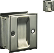 2 Pack Privacy Pocket Door Pull without Switch Plate - Replace Old or Damaged Pa