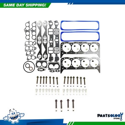DNJ HGB3202 Cylinder Head Set with Head Bolt Kit For 86-91 Chevrolet 5.7L V8 OHV