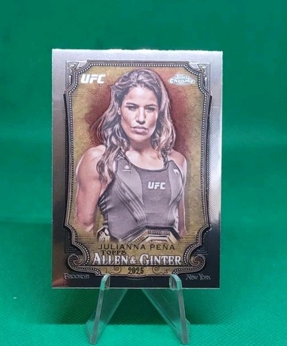 2025 Topps Chrome UFC Allen & Ginter Julianna Pena