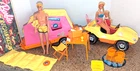 1973 Mattel Barbie Going Camping Set #8669 Original box car tent accessories Vtg
