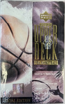 1993/94 Upper Deck NBA SE Retail Behind The Glass Factory Sealed Box