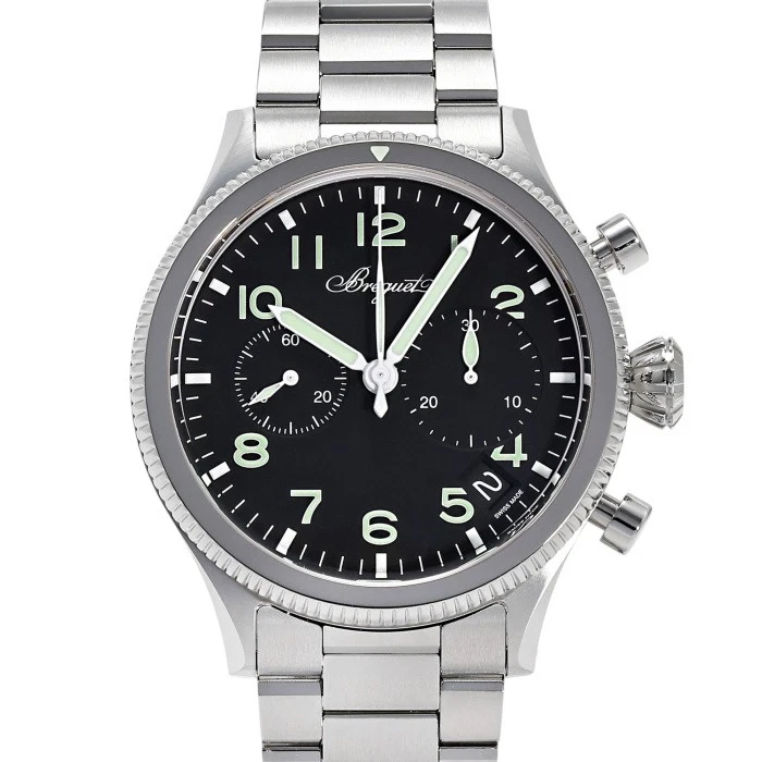 Breguet — Breguet XX 2057ST / 92 / SW0 Stainless Steel 42.0mm Black Dial Automatic #YKW303