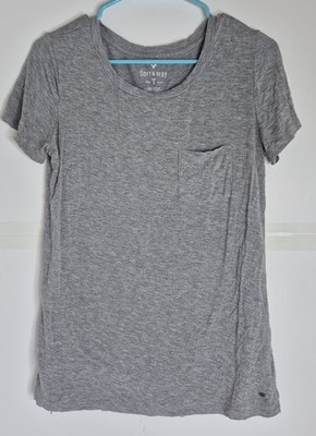 AEO Soft &Sexy Short Sleeve Gray T-shirt Women's Size S
