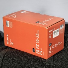 Sony FE 16-35 mm f4 G PZ obiettivo zoom grandangolare full frame attacco E - SELP1635G