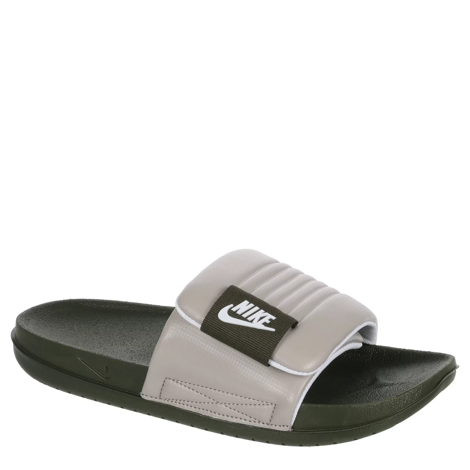 Nike Offcourt Adjust Men's Slide Sandal - Khaki/Grey SIZE 10 & 11