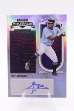 2025 Panini Crusade Tre' Morgan Auto Rookie #13 Majestic Marks Tampa Bay Rays