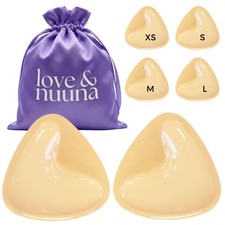 Double Sided Sticky Push Up Bra Inserts - Reusable Adhesive Bra with Padding ...
