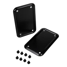 2pc Body Mount Rear Wheel Well Access Plate Covers for 1963-82 C3 / C2 Corvette