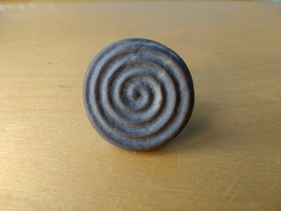 Handgefertigter Flussstein Ring - Modell 5