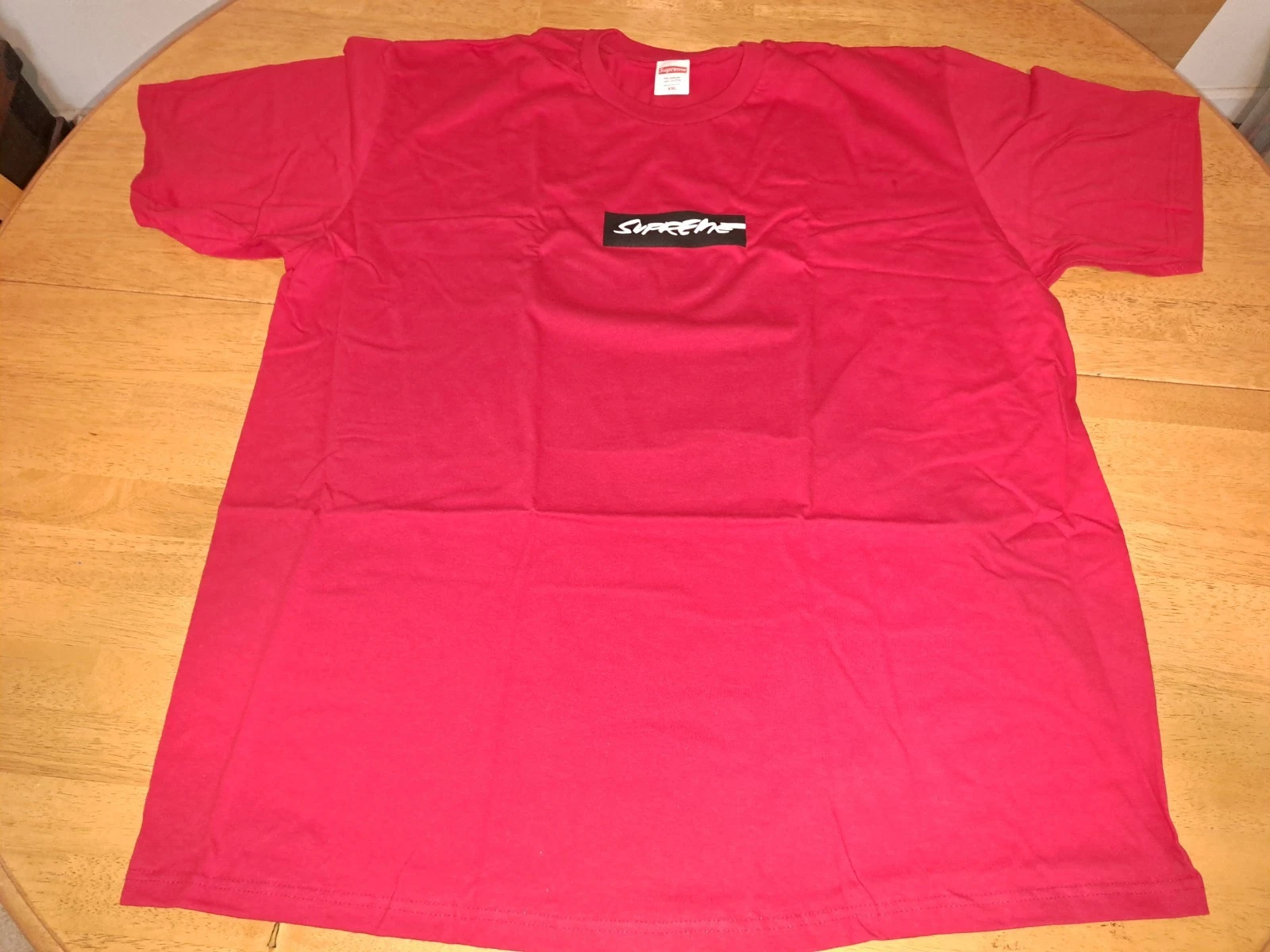 T shirt Supreme X Futura Box Logo Rouge XXL