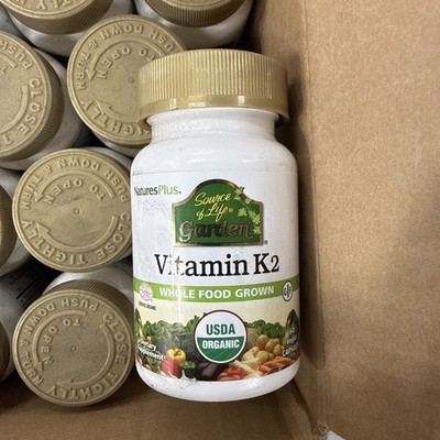 Nature's Plus Source of Life Garden Vitamin K2  60 vcaps
