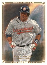2008 UD Masterpiece Upper Deck Baseball Card #27 Victor Martinez
