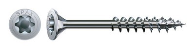Spax Senkkopfschraube T-STAR plus 4,5 x 60/37 Wirox KP - 100 Stück
