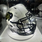 Travis Hunter - Signed Colorado Authentic Speed Helmet BAS