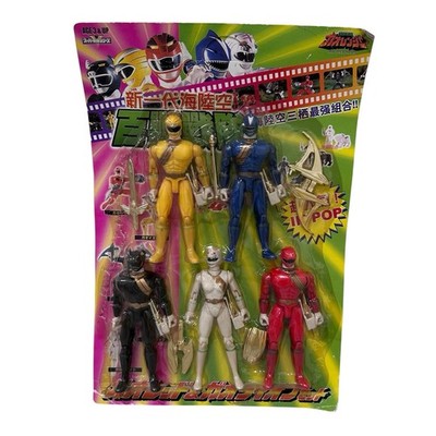 Z.Z BooTleG Hedola ブートレグ へドラ シークレット Power Ranger Wlid Force Megazord Bootleg New Cardboard Has Wear