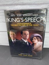 The King's Speech DVD, 2010 BRAND NEW SEALED 
