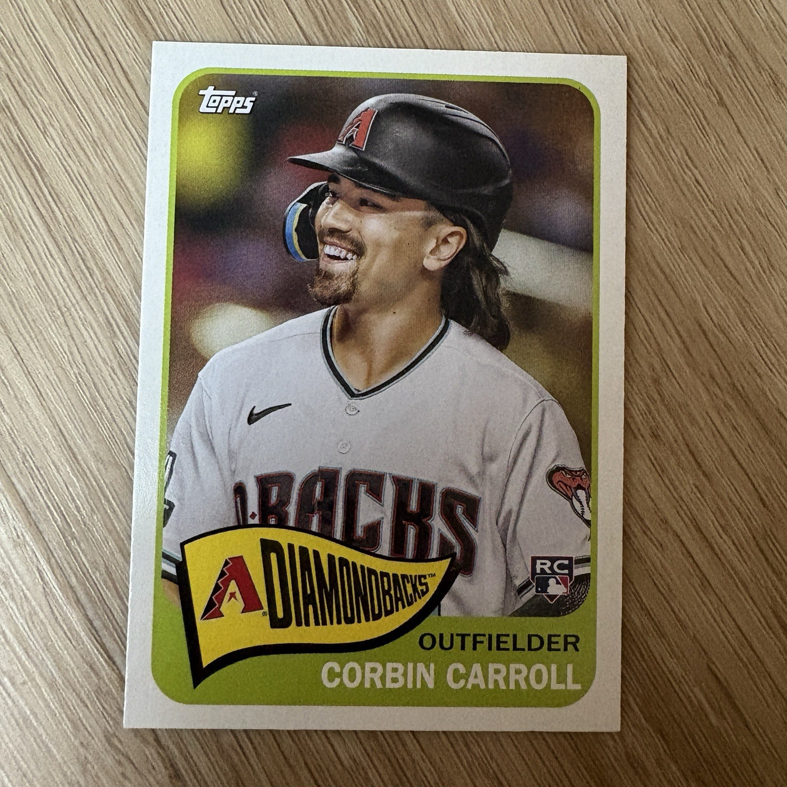 2023 Topps Archives Corbin Carroll Rookie #180 Arizona Diamondbacks