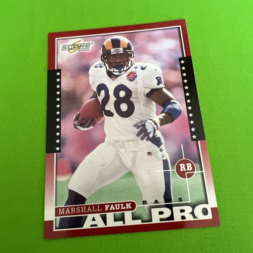 Score Score 2000 # 247 Marshall Faulk Rams - Foto 2 di 4