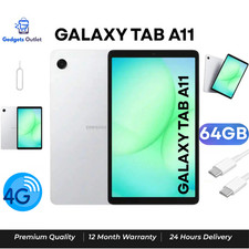 Samsung Galaxy Tab A11 64GB 4G Tablet Brand New Factory Sealed Gray