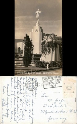 San Francisco Golden Gate International Expo - Evening Star court of Honor 1939
