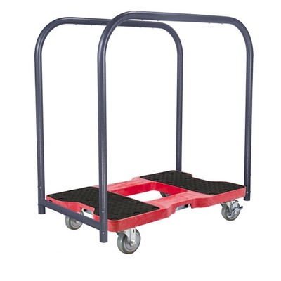 Snap-Loc 1500 lbs. Industrial Strength Professional E-Track Panel Cart Dolly Red