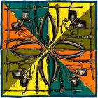 HERMES Carre 70 Scarf Brides et Harnais de Pologne No Box Excellent