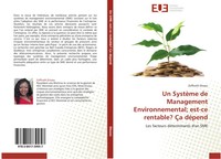 Zoffirath Dissou | Un SystèMe De Management Environnemental; Est-Ce Rentable?...