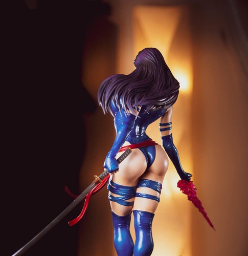 Psylocke Woman X Unpainted Unassembled 3D printed Kit Resin Model GK - Picture 7 of 9