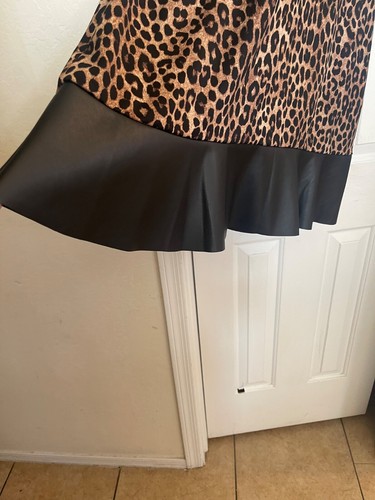 Michael Kors Leopard Print Dress Size XL - Picture 11 of 15
